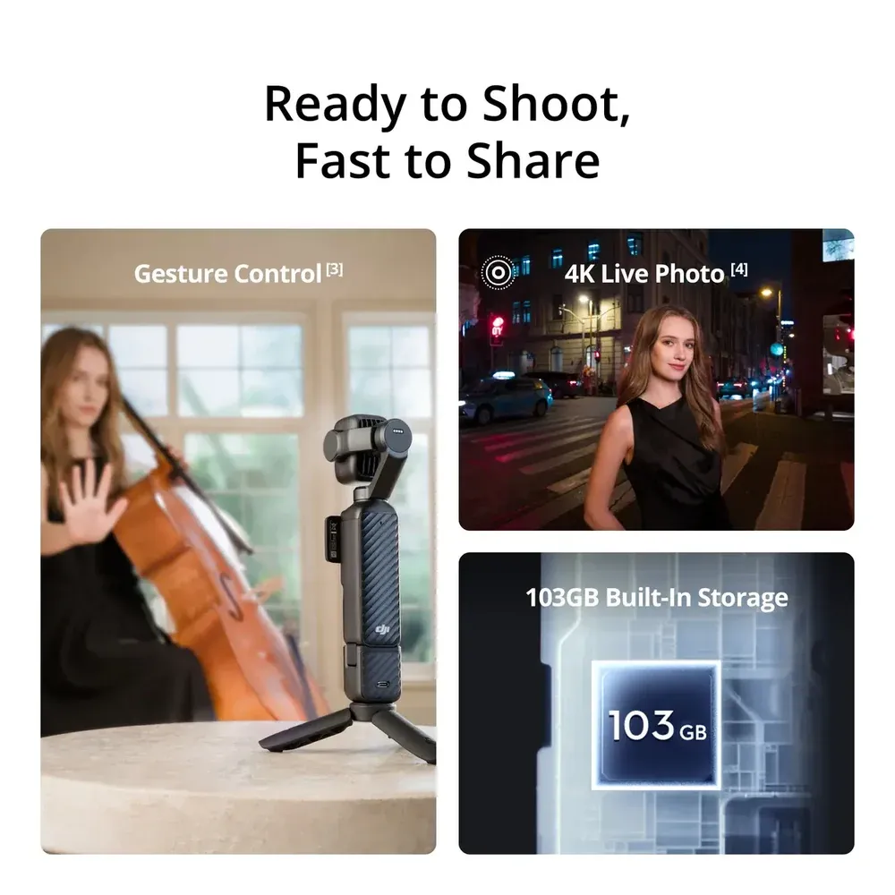 DJI OSMO Pocket 4P Vlog Combo — 4