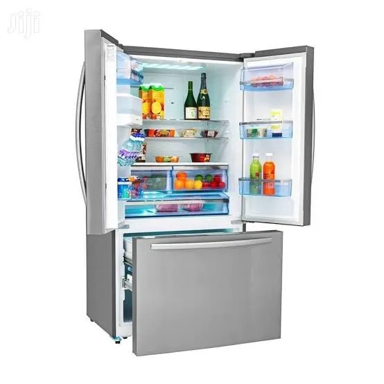ثلاجة هايسنس اربعة ابواب نود فروست - 536 ليتر - فضي - RF697N4ZS1 — 2