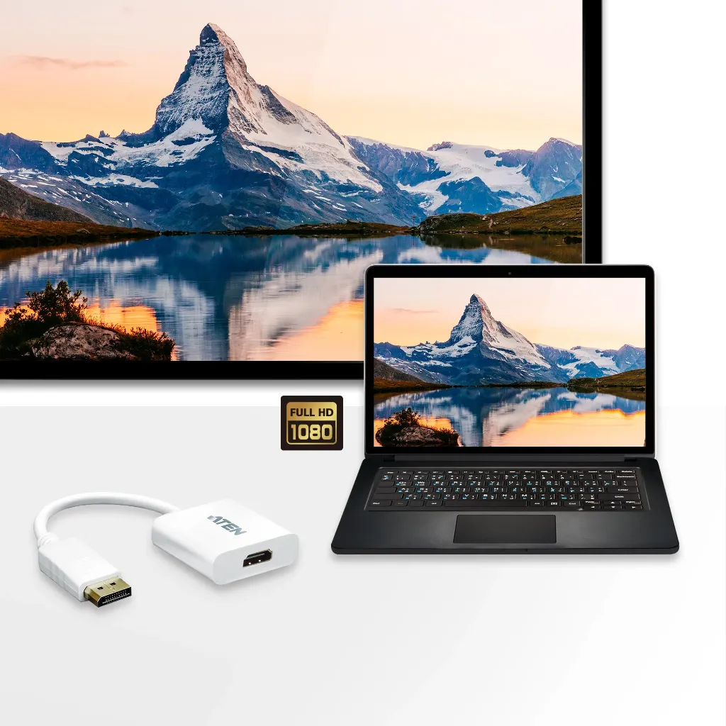   VC985 طراز HDMI إلى DisplayPort  محول آتين من — 2