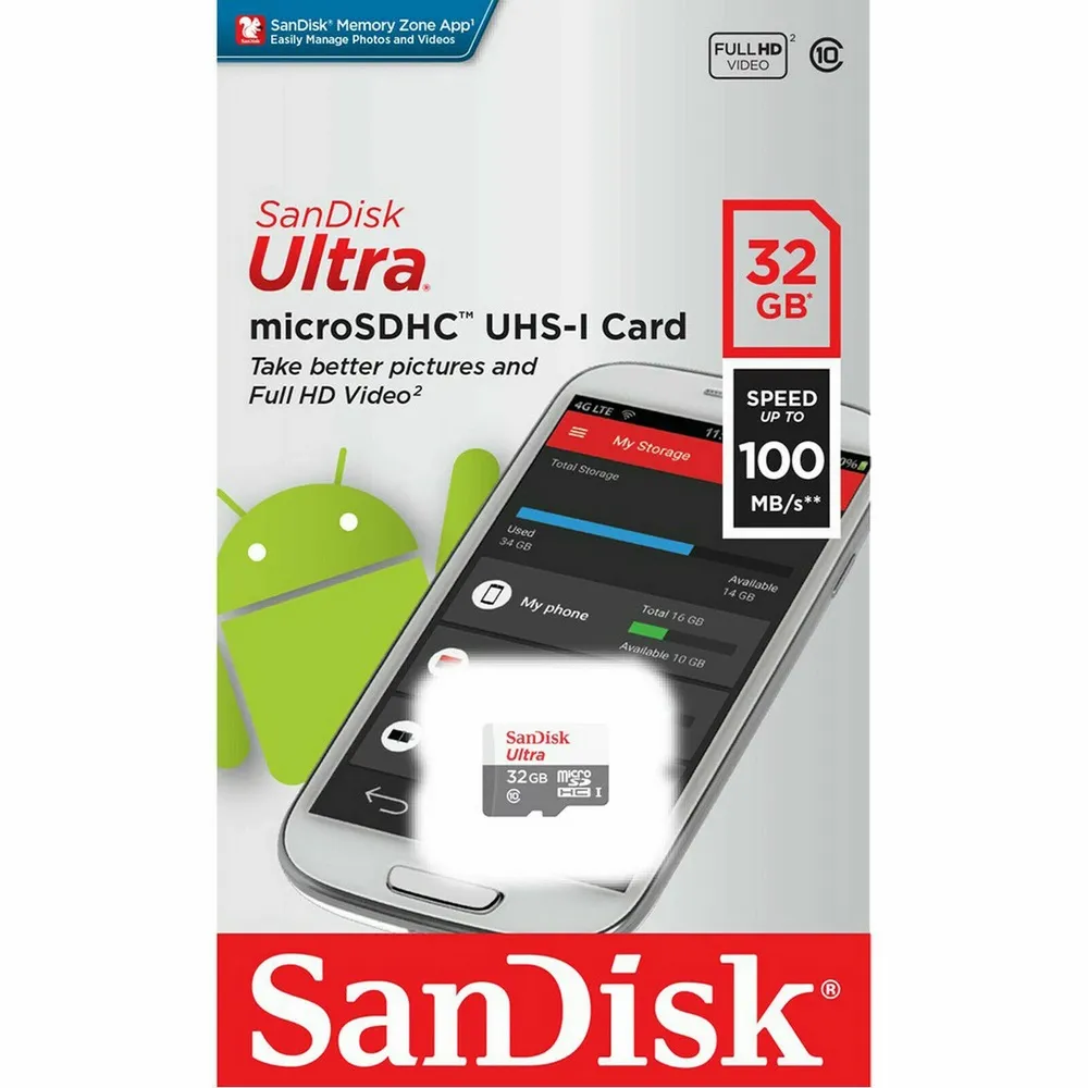 SanDisk Ultra Micro SDHC Card 32GB — 2