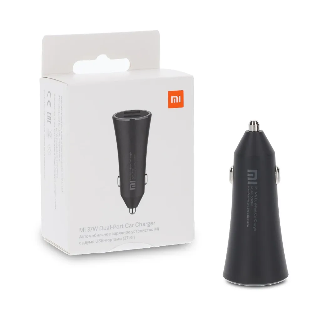 Mi 37W Dual-Port Car Charger — 2