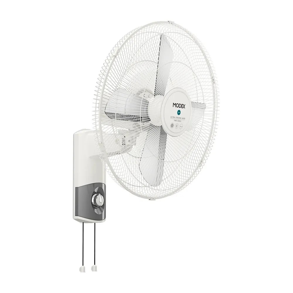 Modex Electric Wall Fan Ultra Strong Wind 70W-FA1018 - White — 3