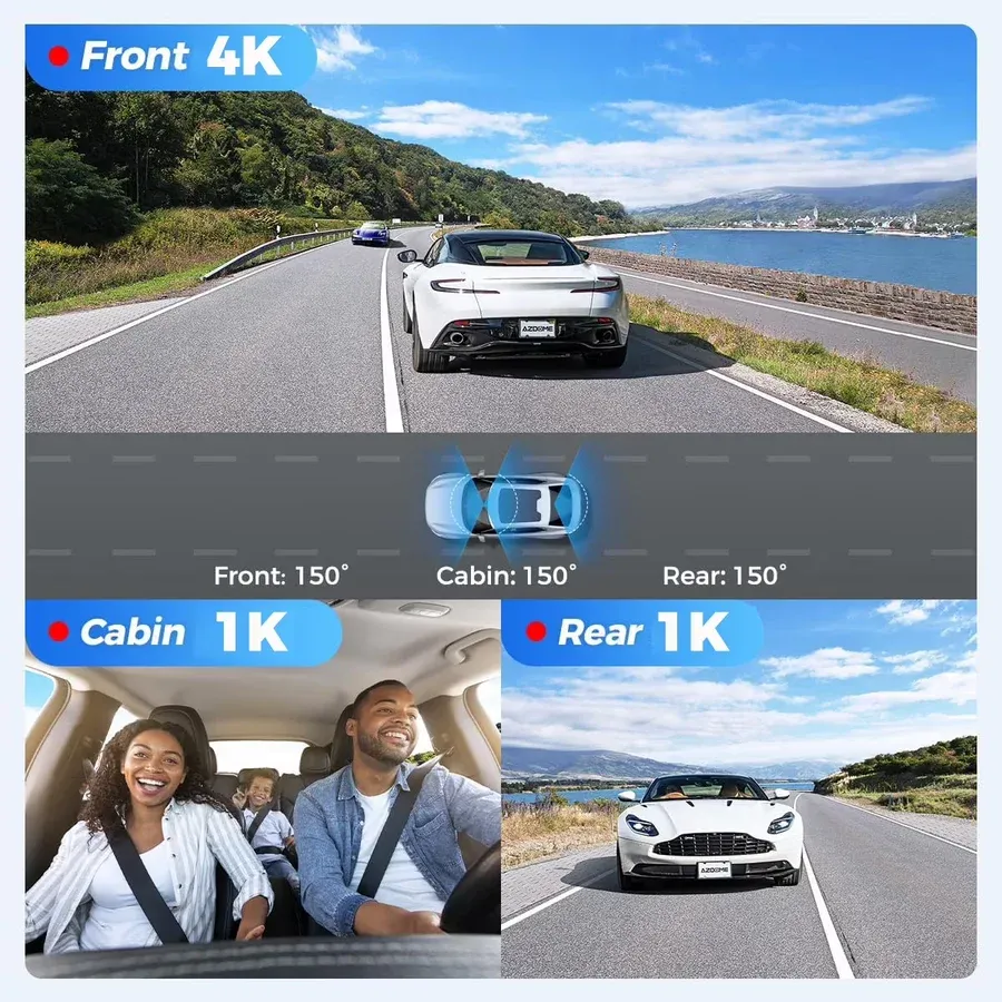 أزدوم داشكام M500 3 قنوات 4K — 2