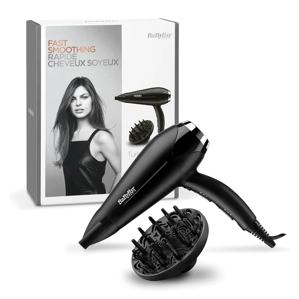 مجفف شعر BaByliss Turbo Shine D570DSDE – 2200 واط — 2