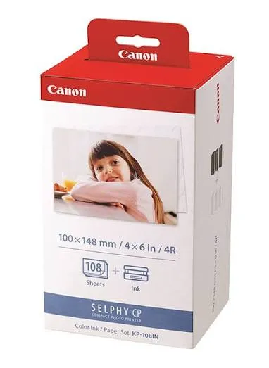 Canon SELPHY CP Color Ink / Paper Set RP-108 (108 Sheets) — 2