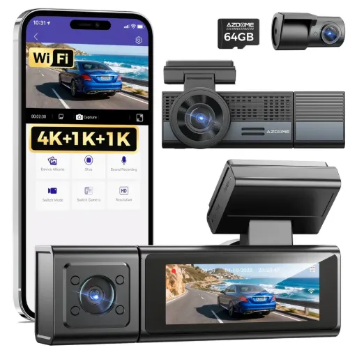أزدوم داشكام M500 3 قنوات 4K