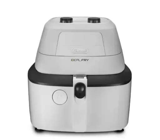 قلاية هوائية ديلونجي IdealFry - سعة 1.2 كغم - 1350 واط - أبيض - FH2101.W