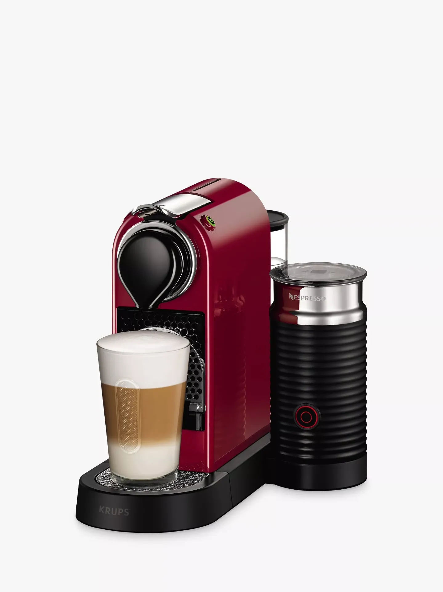 Krups Nespresso CitiZ & Milk Coffee Machine Red XN7605CH.WP