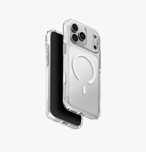 غطاء خلفي UNIQ طراز Live Pro Extreme لهاتف iPhone 18 Pro Max - شفاف